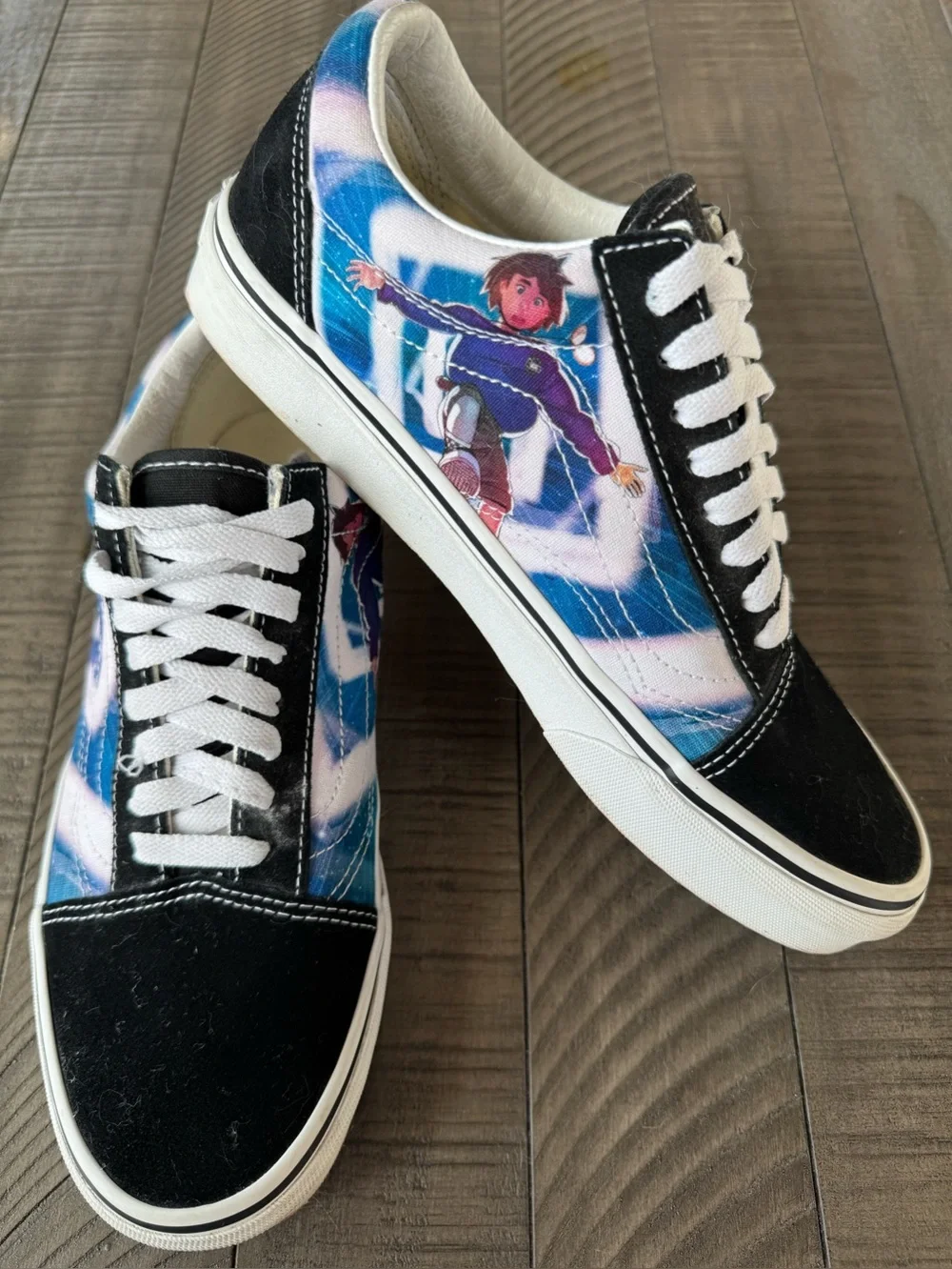 Old Skool Vans - Karl Jacobs x Journeys Dream SMP-Inspired Women’s 9.5/Men’s 8